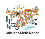 Lakeland Métis Nation logo with phoenix.